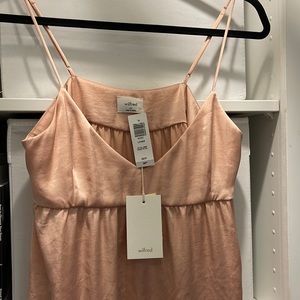 Wilfred Peach Mini Dress